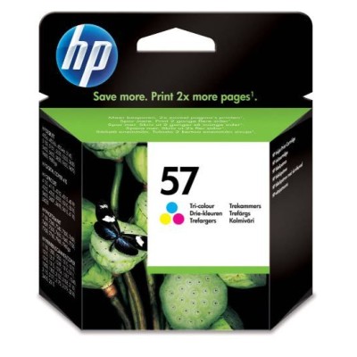 TINTEIRO HP 57 SMALL TRICOLOR ORIGINAL
