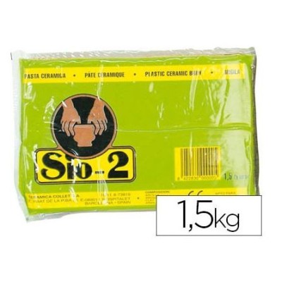 ARGILA PARA MODELAR SIO-2 1.5kg - TERRACOTA