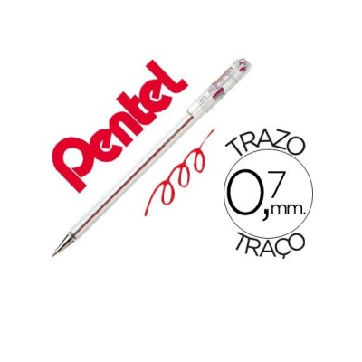 ESFEROGRAFICA PENTEL BK77 0,7MM VERMELHA