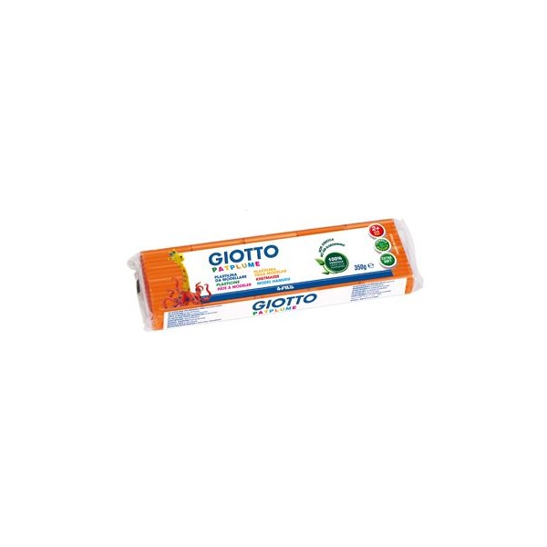 PLASTICINA GIOTTO PATPLUME 350gr.  LARANJA