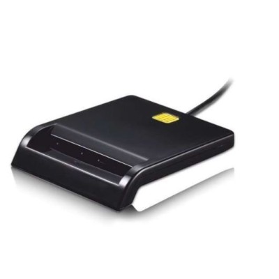 LEITOR CARTAO DNI TOOQ C/ FIO USB 2.0