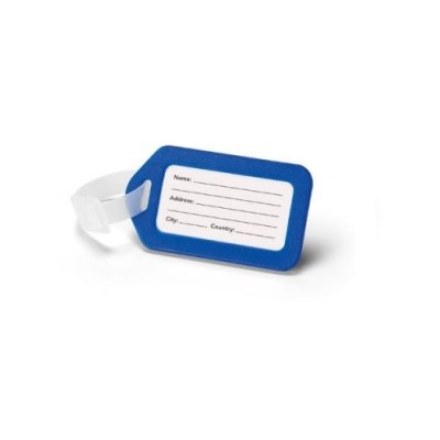 IDENTIFICADOR PP MALA VIAGEM 87x50x4 mm AZUL ROYAL