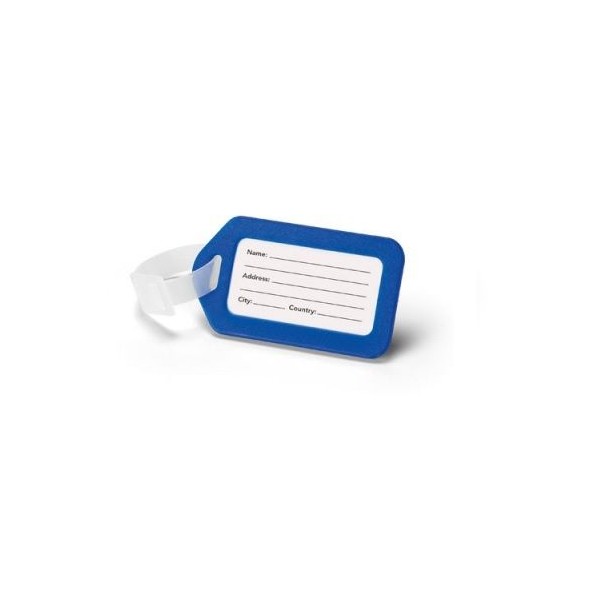 IDENTIFICADOR PP MALA VIAGEM 87x50x4 mm AZUL ROYAL
