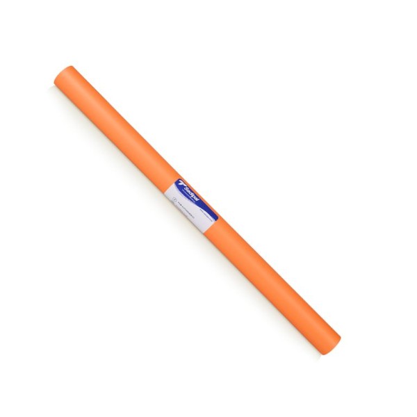 ROLO PAPEL AUTOCOLANTE 0,50x2MT 70My LARANJA
