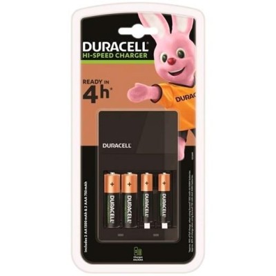 CARREGADOR DURACELL CEF14 PILHAS RECARREGAVEIS AA/AAA ( C/ PILHAS 2x AA + 2x AAA) 
