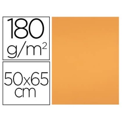 CARTOLINA 50x65cm 180/185gr. LARANJA SUAVE / TANGERINA