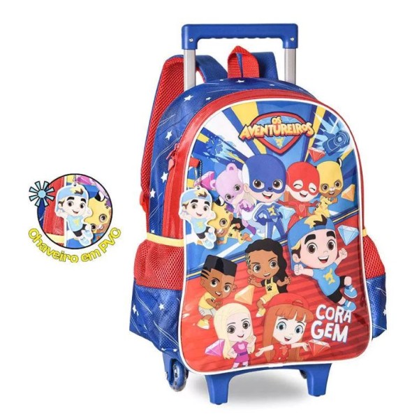 MOCHILA TROLLEY LUCCAS NETO OS AVENTUREIROS 2024