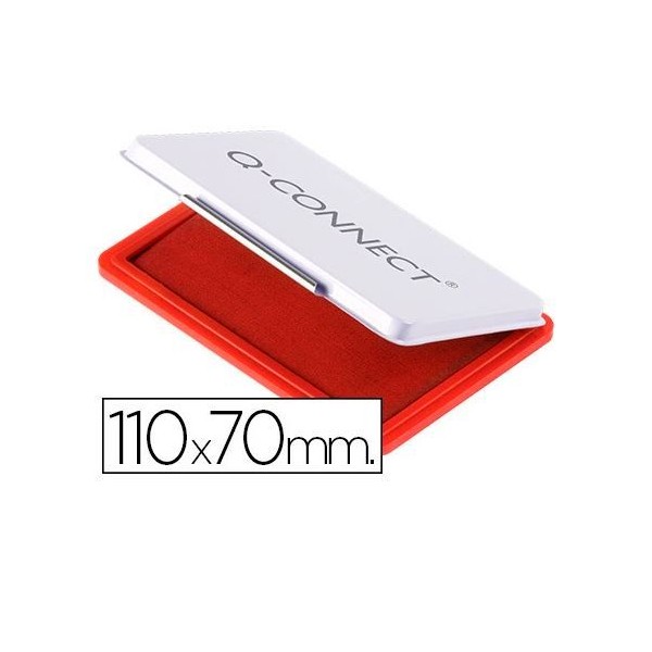 ALMOFADA CARIMBO 70x110mm VERMELHO