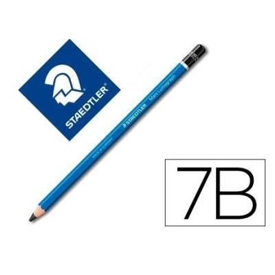 LAPIS CARVAO GRAFITE STAEDTLER MARS LUMOGRAPH 7B