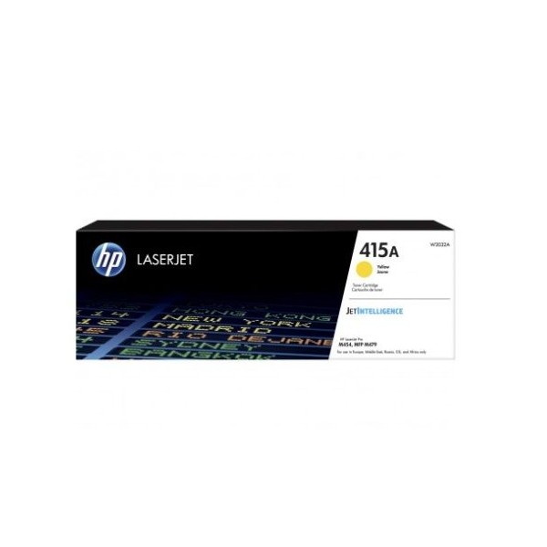 TONER HP 415A AMARELO 2.1K ORIGINAL