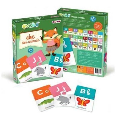 JOGO OLIVO EVOLUI 72 ABC ANIMAIS
