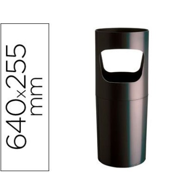PORTA GUARDA CHUVA ARCHIVO PLASTICO 640x255mm PRETO