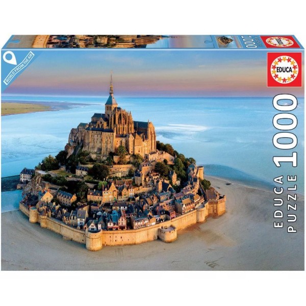 PUZZLE EDUCA 1000 PECAS MONT SAINT-MICHEL 