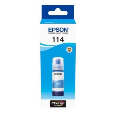TINTEIRO EPSON ECOTANK Nº114 CYAN 70ML ORIGINAL