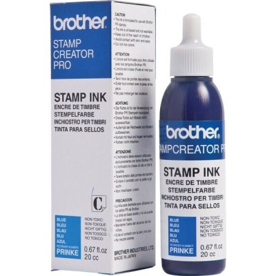 TINTA PARA CARIMBO BROTHER AZUL