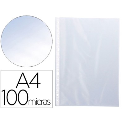 PACK C/ 100 x BOLSAS CATALOGO (MICAS) A4 100 My CRISTAL