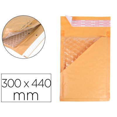 ENVELOPE ALMOFADADO Nº19 KRAFT 300x445mm