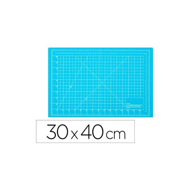 PLACA DE CORTE QC A3 300x400mm  AZUL