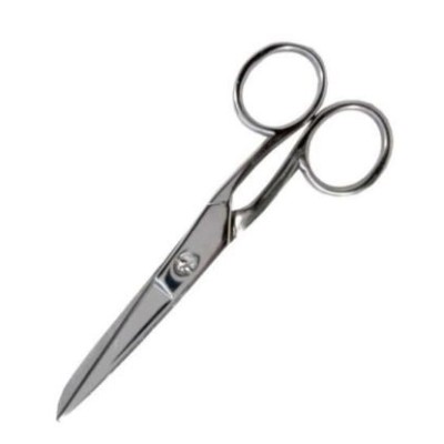 TESOURA COSTURA CORPO METALICO INOX 14CM 