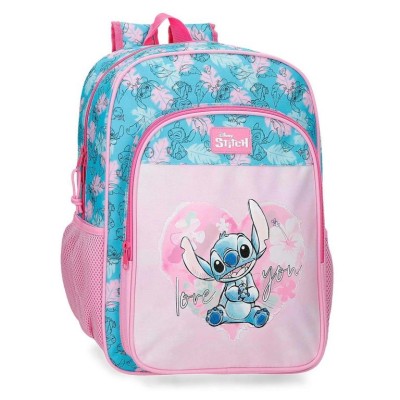 MOCHILA DISNEY STITCH HEART 2025 ADAPTAVEL A CARRO