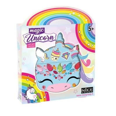 CONJUNTO DE TATUAGEM NICE MAGIC UNICORN 