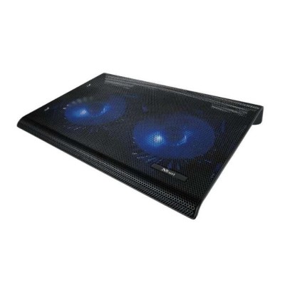 BASE REFERIGERAÇAO P/ PORTATIL ATE 17.3" TRUST C/2 x VENTOINHAS  125MM AJUSTAVEL EM ALTURA