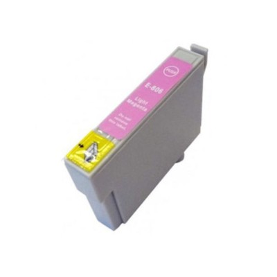 TINTEIRO COMPATIVEL C/ EPSON T0806 LIGHT MAGENTA