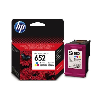 TINTEIRO HP 652 PRETO ORIGINAL