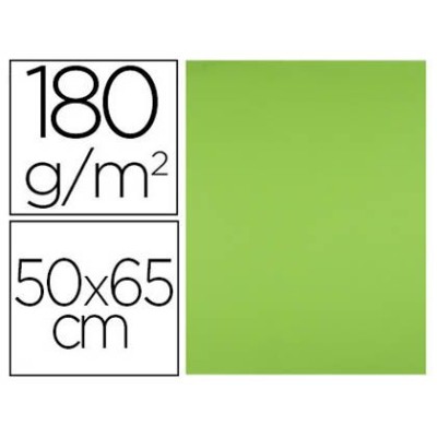 CARTOLINA 50x65cm 180/185gr.  VERDE ALFACE
