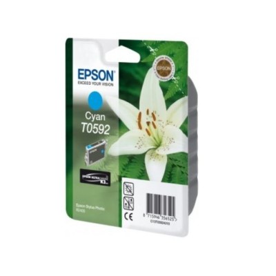 TINTEIRO EPSON T0592 CYAN ORIGINAL