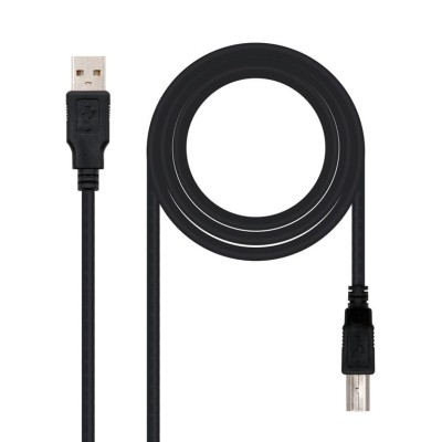 CABO P/ IMPRESSORA  USB 2.0 TIPO (A) PARA USB (B) M/M 3MT