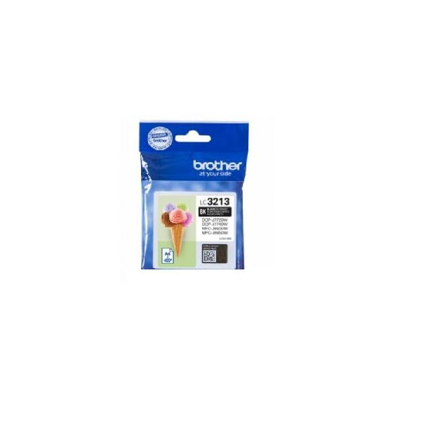 TINTEIRO BROTHER LC3213 PRETO (400p) ORIGINAL