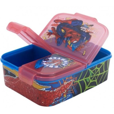 CAIXA DE LANCHE TRIPLA SPIDER-MAN