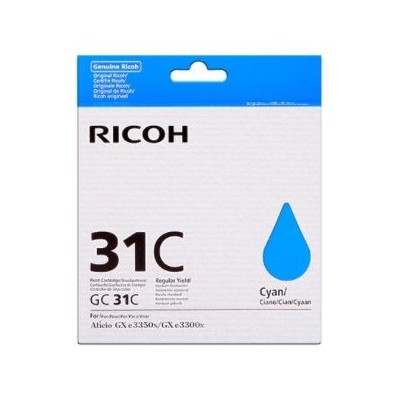 TINTA GEL RICOH TYPE GC-31 CYAN 1K ORIGINAL