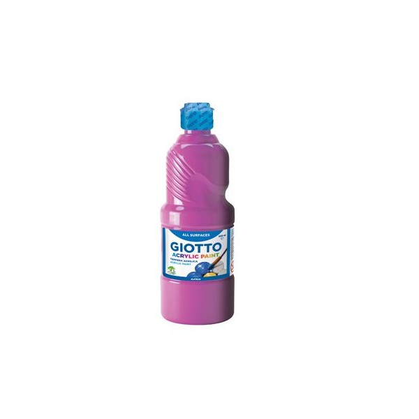 FRASCO TINTA ACRILICA GIOTTO DECOR 500ML MAGENTA
