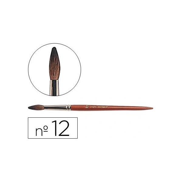 PINCEL PARA GUACHE E AGUARELA Nº 12