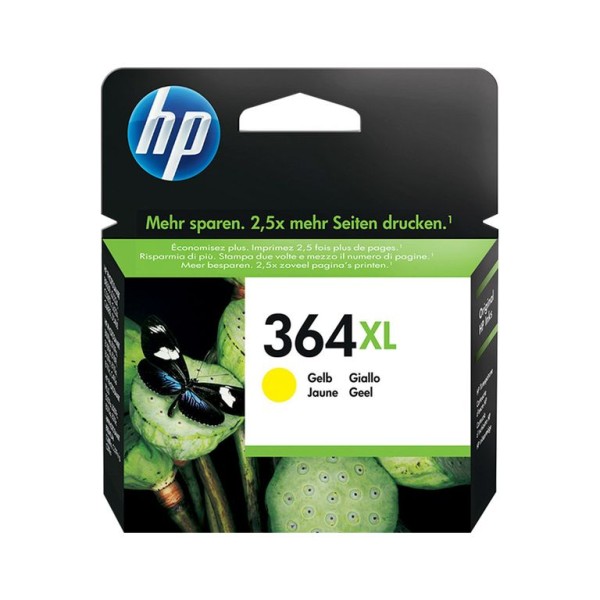 TINTEIRO HP 364XL AMARELO ORIGINAL