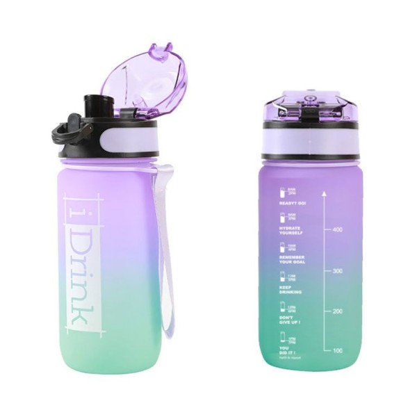 GARRAFA EM TRITAN I DRINK 500ML CORES SORTIDAS