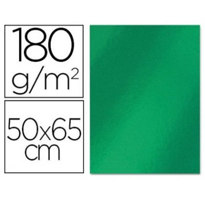 CARTOLINA 50x65cm 180/185gr. METALIZADO VERDE