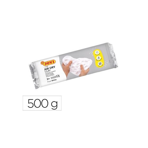PASTA DE MODELAR JOVI 500gr. - BRANCA