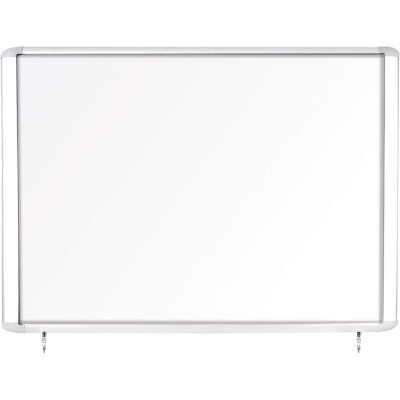 VITRINE DE PAREDE PARA EXTERIOR  / PORTAS DE CORRER EM VIDRO C/ FECHADURA 978x673mm (LxA) 8xA4 - MAGNETICA