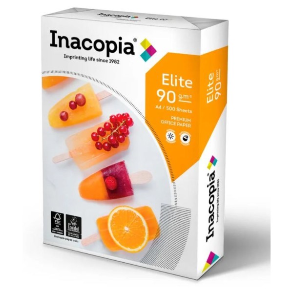RESMA PAPEL FOTOCOPIA INACOPIA ELITE A4 90GR.