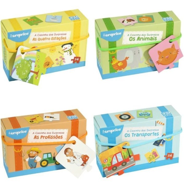PUZZLE A CAIXINHA DAS SURPRESAS 24 PECAS (SORTIDOS)