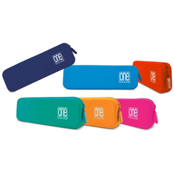 ESTOJO SILICONE BLASETTI SPRING SLIM RETANGULAR CORES SORTIDAS