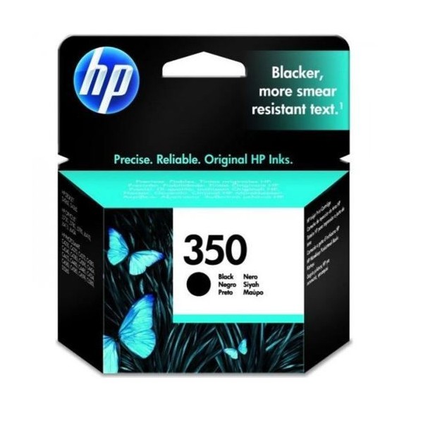 TINTEIRO HP 350 PRETO ORIGINAL