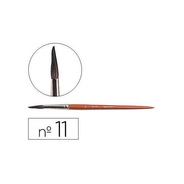 PINCEL PARA GUACHE E AGUARELA Nº 11