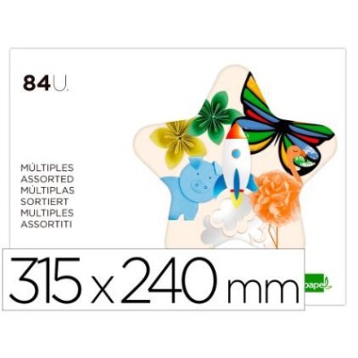 BLOCO TRABALHOS MANUAIS LP DIVERSOS 315x240mm 84FLS