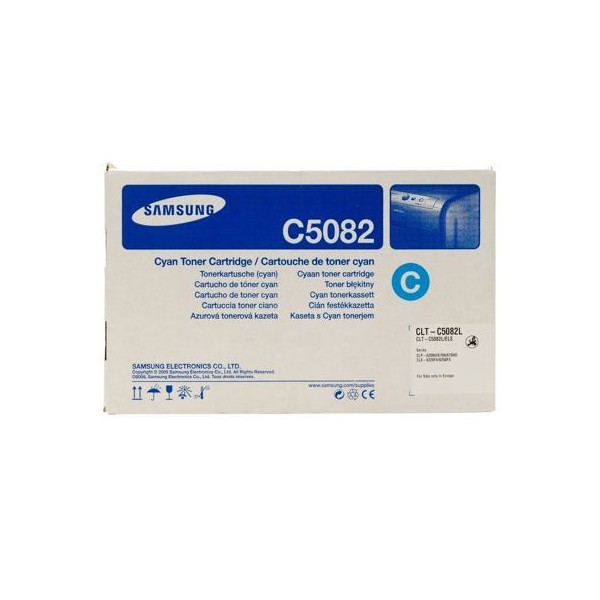 TONER SAMSUNG CLT-K5082L CYAN 4K ORIGINAL