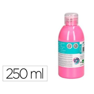 FRASCO TINTA ACRILICA LP 250ML ROSA