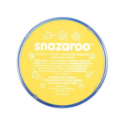 PINTURA FACIAL SNAZAROO CLASSIC 18ML AMARELO VIVO